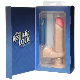 The Realistic Cock - Realistische Vibrerende ULTRASKYN Dildo - 15 cm
