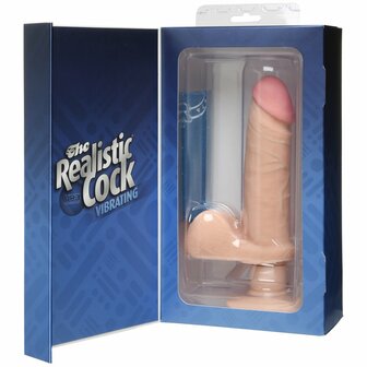 Vibrerende Dildo met Ballen - 15 cm