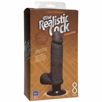 Vibrerende ULTRASKYN Dildo - 20 cm