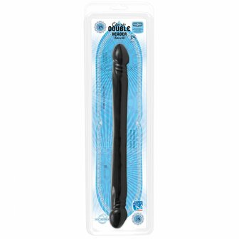 Smooth Double Header - Dildo met Dubbele Uiteinden - 45 cm