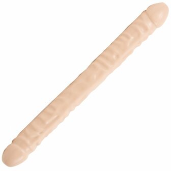 Veined Double Header - Dildo met Dubbele Uiteinden - 45 cm
