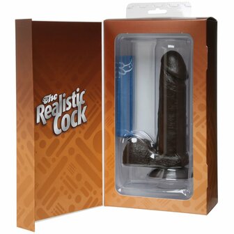 Dildo met Vac-U-Lock Zuignap - 15 cm