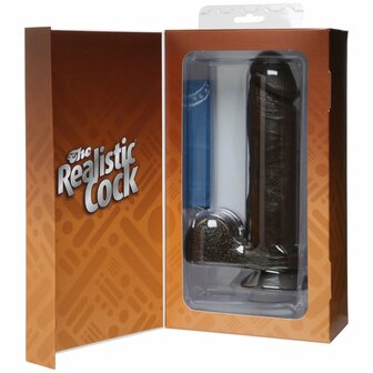 Dildo met Vac-U-Lock Zuignap - 20 cm