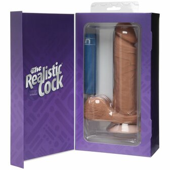 Dildo met Vac-U-Lock Zuignap - 20 cm