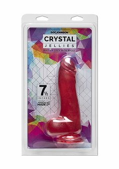 Master Cock - Dildo met Ballen - 18 cm