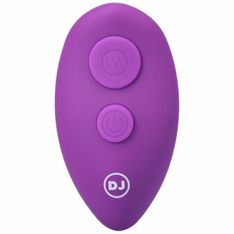 Beaded Vibe - Siliconen Anaal Plug met Afstandsbediening