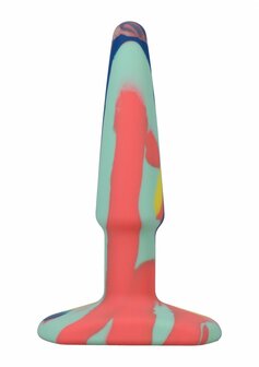 Groovy - Silicone Anal Plug - 4&#039;&#039; / 10 Cm - Sunrise