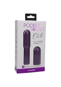 Elite - Mini Vibrator met Verwisselbaar Opzetstuk - 10 cm