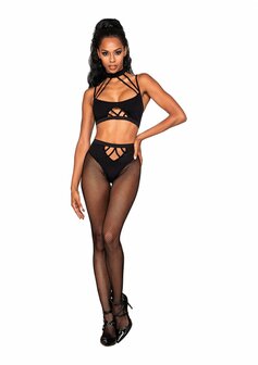 Bralette/Pantyset met Bandjes - One Size O/S