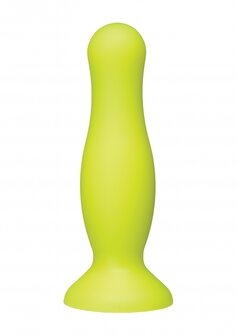Mode - Silicone Anal Plug - 4.5 Inch - Yellow