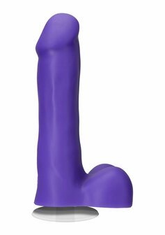 Slim Dong w/ Balls &amp; Vac-U-Lock Cup - Purple