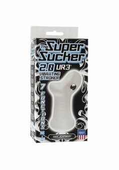 The Super Sucker 2.0 - ULTRASKYN Vibrerende Mond Masturbator