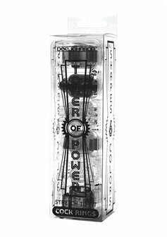 Tower Of Power - Cockring Set - 6 Stuks
