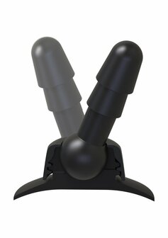 Deluxe 360 Swivel - Butt Plug met Zuignap