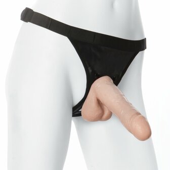 Realistische Lul + Ultra Harnas - 18 cm