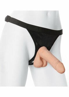 ULTRASKYN Harnas en Dildo - 18 cm