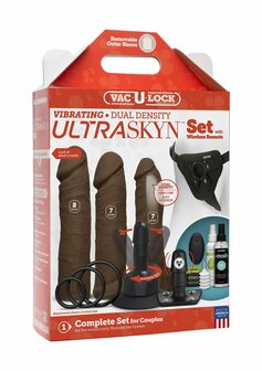 Vibrerende Dual Density ULTRASKYN Speeltjes Set + Afstandsbediening