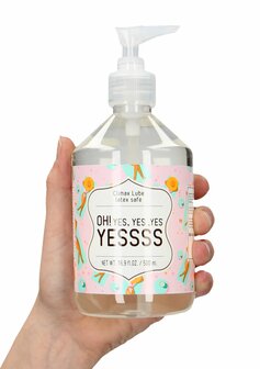 Climax Glijmiddel op Waterbasis - OH Yes, Yes, Yes, YESSSS - 500 ml