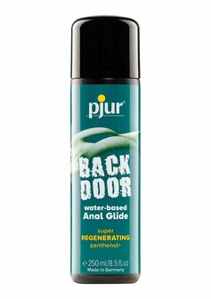 Pjur Backdoor Panthenol - Anaal Glijmiddel en Massagegel op Waterbasis met Panthenol - 250 ml