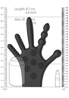Siliconen Stimulatiehandschoen