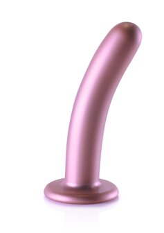 Smooth G-Spot Dildo - 6&#039;&#039; / 14,5 cm - Rose Gold