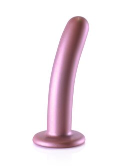 Smooth G-Spot Dildo - 6&#039;&#039; / 14,5 cm - Rose Gold
