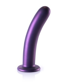 Smooth G-Spot Dildo - 7&#039;&#039; / 17 cm - Metallic Purple