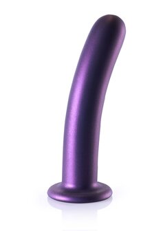 Smooth G-Spot Dildo - 7&#039;&#039; / 17 cm - Metallic Purple