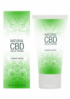 Natuurlijke CBD - Vertragingscr&egrave;me - 50 ml