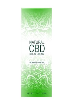 Natuurlijke CBD - Vertragingscr&egrave;me - 50 ml