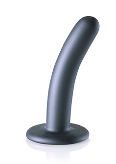 Smooth G-Spot Dildo - 5&#039;&#039; / 12 cm - Gun Metal