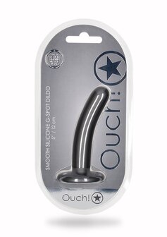 Smooth G-Spot Dildo - 5&#039;&#039; / 12 cm - Gun Metal