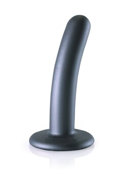 Smooth G-Spot Dildo - 5&#039;&#039; / 12 cm - Gun Metal