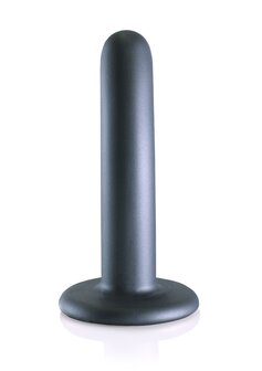 Smooth G-Spot Dildo - 5&#039;&#039; / 12 cm - Gun Metal