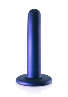 Smooth G-Spot Dildo - 5&#039;&#039; / 12 cm - Metallic Blue