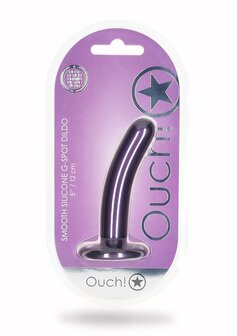 Smooth G-Spot Dildo - 5&#039;&#039; / 12 cm - Metallic Purple