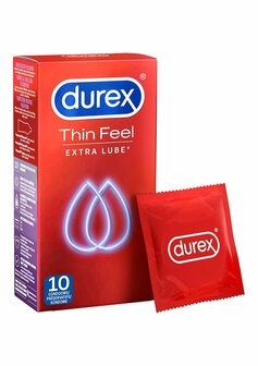 Thin Feel Extra Lube - Kondooms - 10 Stuks