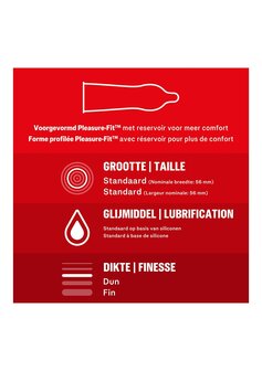 Thin Feel Extra Lube - Kondooms - 10 Stuks