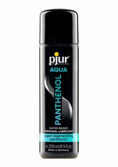 Pjur Aqua Panthenol - Glijmiddel en Massagegel op Waterbasis met Panthenol - 250 ml