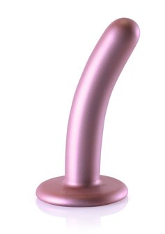 Smooth G-Spot Dildo - 5&#039;&#039; / 12 cm - Rose Gold