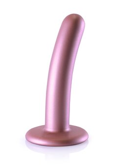 Smooth G-Spot Dildo - 5&#039;&#039; / 12 cm - Rose Gold