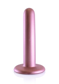Smooth G-Spot Dildo - 5&#039;&#039; / 12 cm - Rose Gold