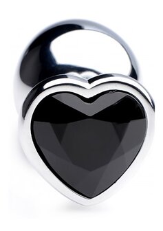 Black Heart - Butt Plug - Large