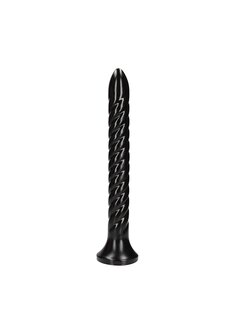 Swirled Anal Snake - 12&#039;&#039;/ 30 cm - Black