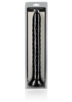 Swirled Anal Snake - 12&#039;&#039;/ 30 cm - Black
