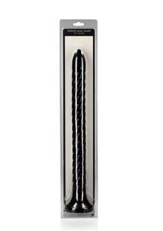 Swirled Anal Snake - 16&#039;&#039;/ 40 cm - Black