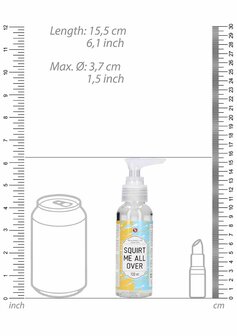 Squirt Me All Over - Glijmiddel op Waterbasis - 100 ml
