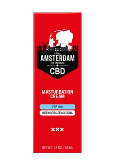 Originele CBD uit Amsterdam - Masturbatiecr&egrave;me voor Hem - 50 ml