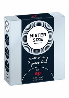 Pure Feel - Kondooms 60 mm - 3 pack