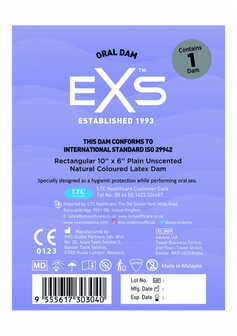 EXS - Oral Dams - 100 pcs